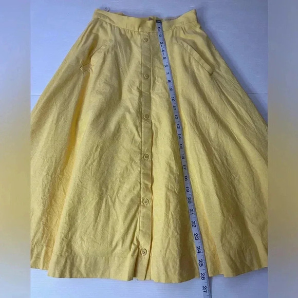 Revolve Vivian Chan Sioban Skirt In Daffodil A-Line Flowy Size XS - Picture 4 of 11